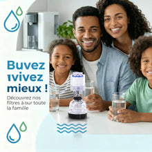 Filtre Rotatif 2-en-1 + Cartouches Offerte sur 2 Ans — Purifiez & Protégez Votre Famille